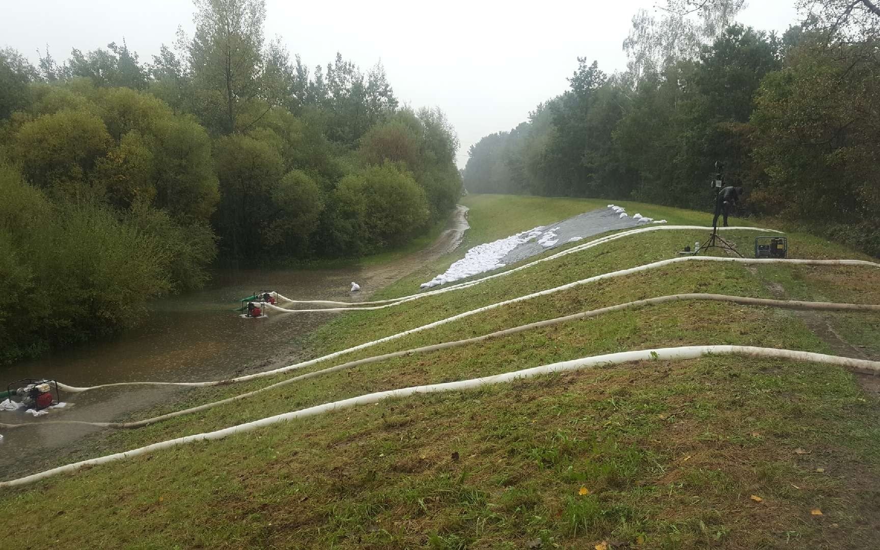 OŚWIĘCIM. Podtopienia w rejonie Kamieńca
