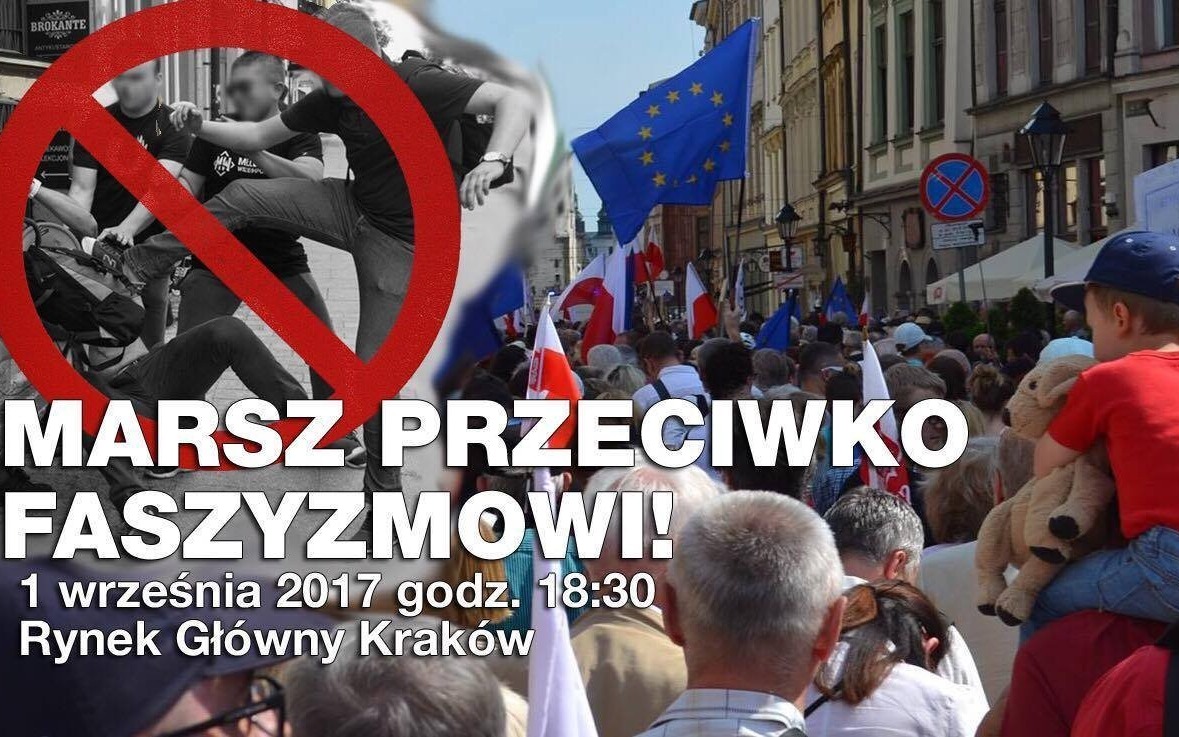 OŚWIĘCIM. Marsz przeciwko faszyzmowi