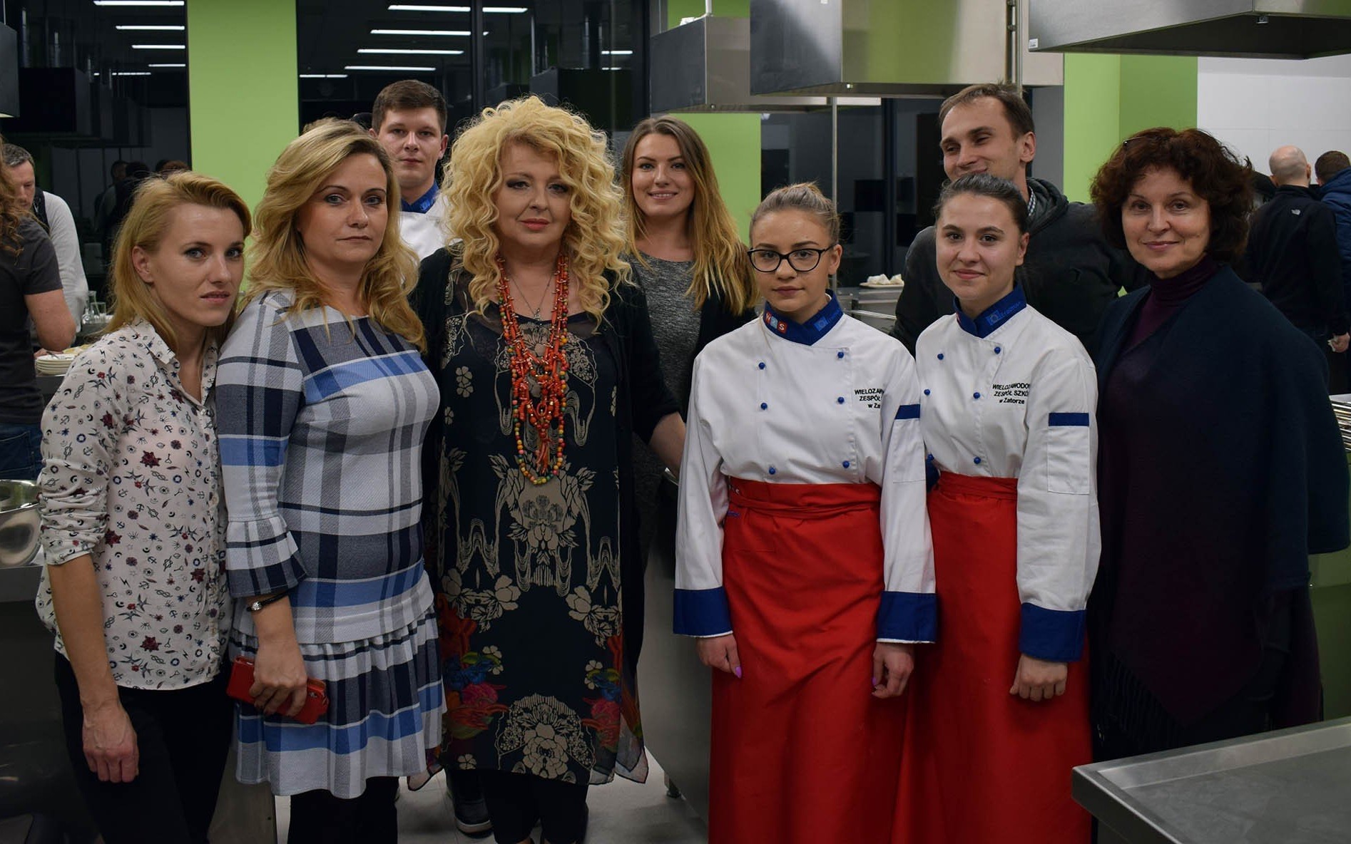 ZATOR. Uczniowie WZS gotują z Magdą Gessler