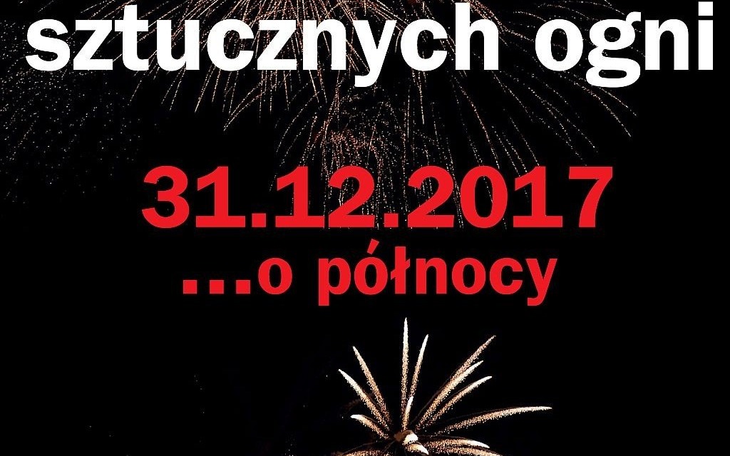 OŚWIĘCIM. Sylwestrowy pokaz sztucznych ogni