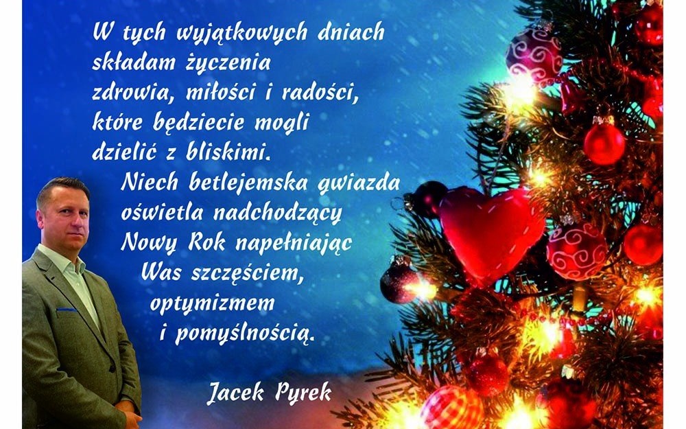Życzenia świąteczne radnego powiatowego