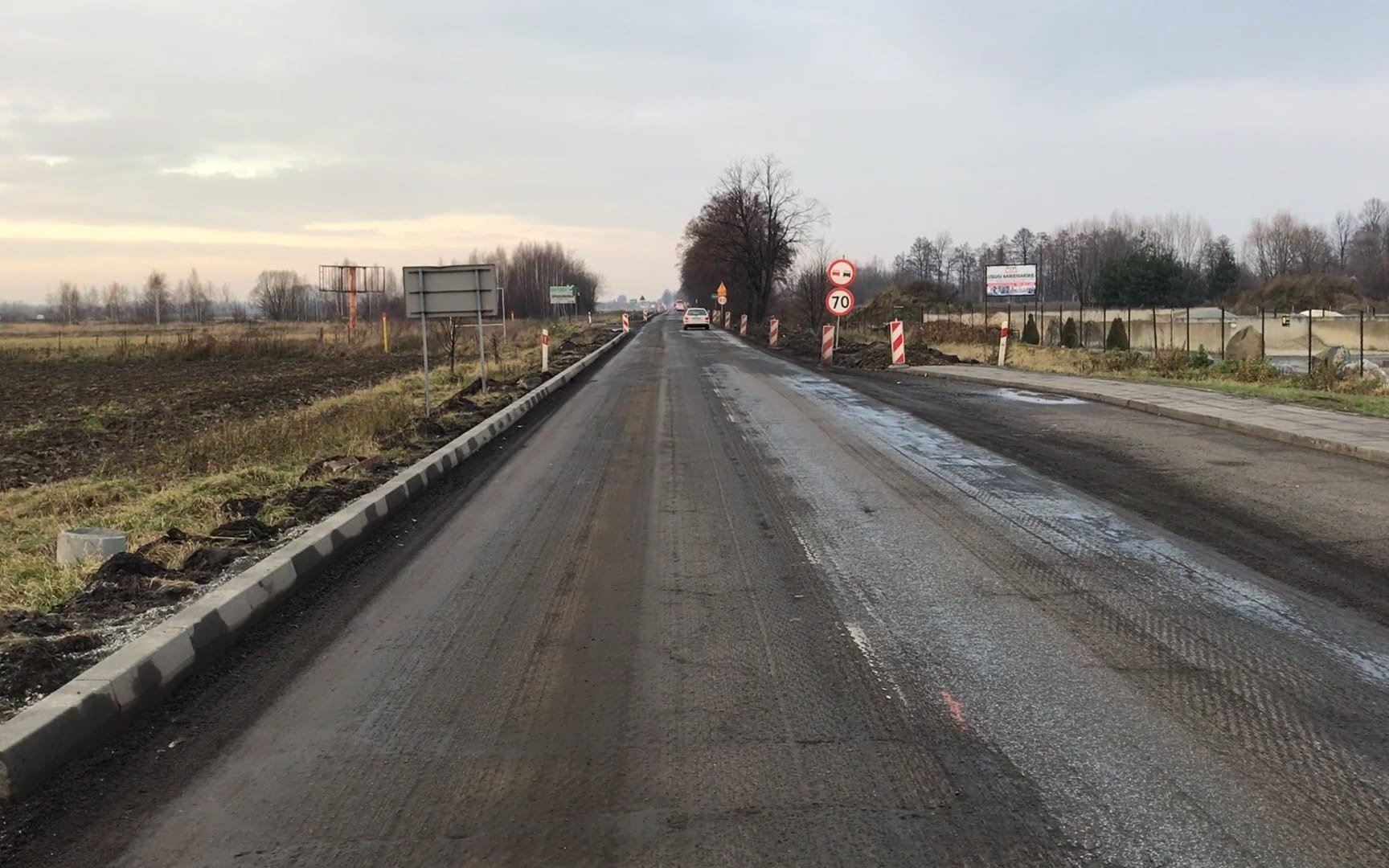 KĘTY. Remont DW 948 nabiera tempa