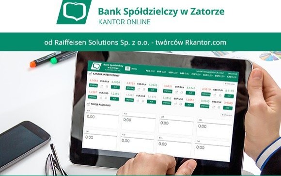 Twórcy Rkantor.com dostarczyli kantor online dla Banku Spółdzielczegow Zatorze