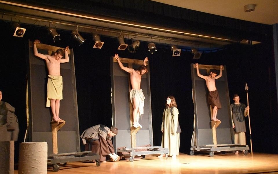 CHEŁMEK. Misterium Męki Pańskiej przy pełnej widowni