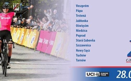 OŚWIĘCIM. Karpacki Wyścig Kurierów, miasteczko kolarskie na rynku