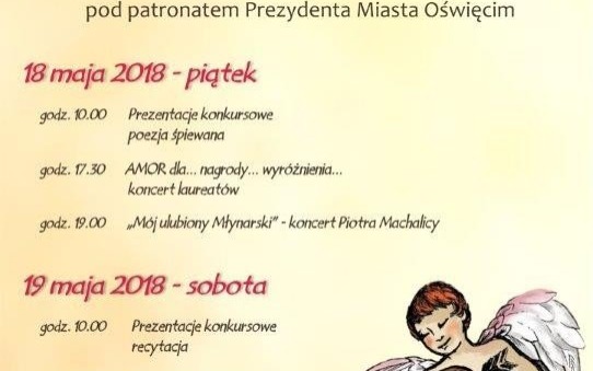 OŚWIĘCIM. XXVI Ogólnopolskie Spotkania Recytatorów i Śpiewających Poezję Amor sprawił…