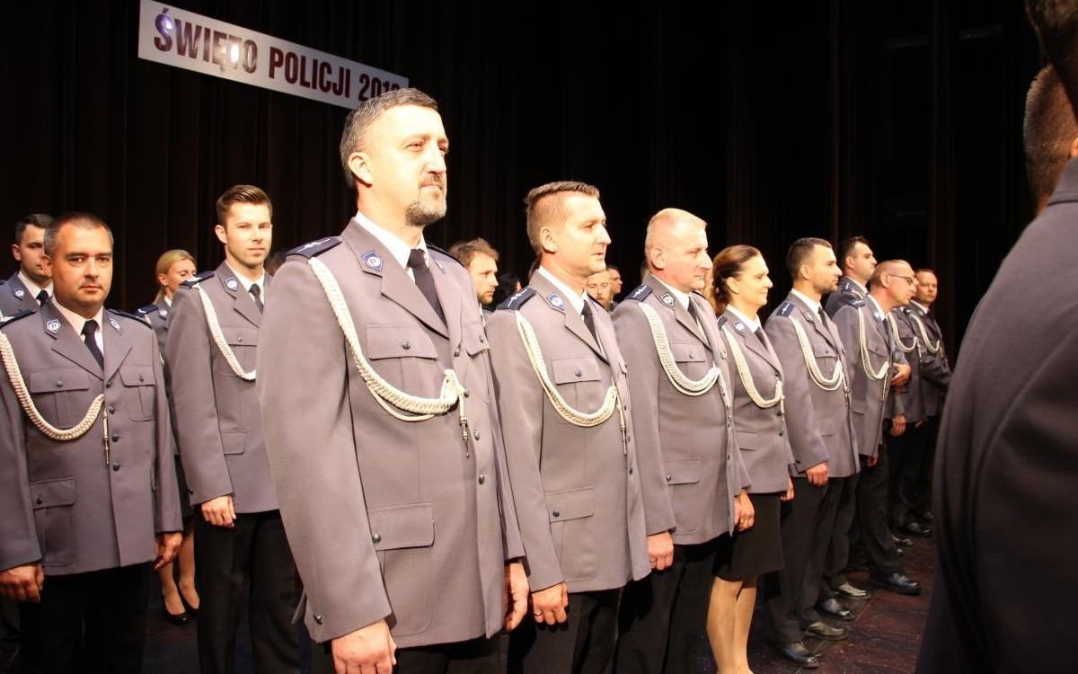 OŚWIĘCIM. Uroczyste obchody Święta Policji oraz 99. rocznicy jej powstania