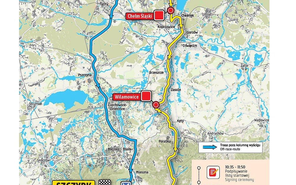 POWIAT. Utrudnienia w ruchu drogowym – 75. TOUR DE POLOGNE