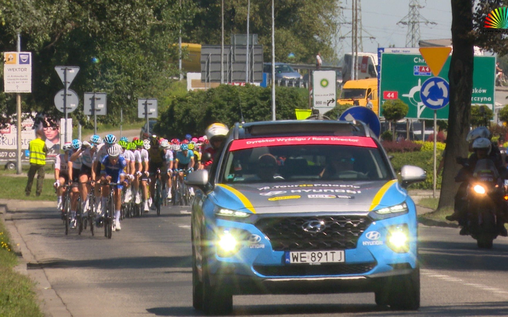 OŚWIĘCIM. Przez miasto przejechali kolarze Tour de Pologne 2018