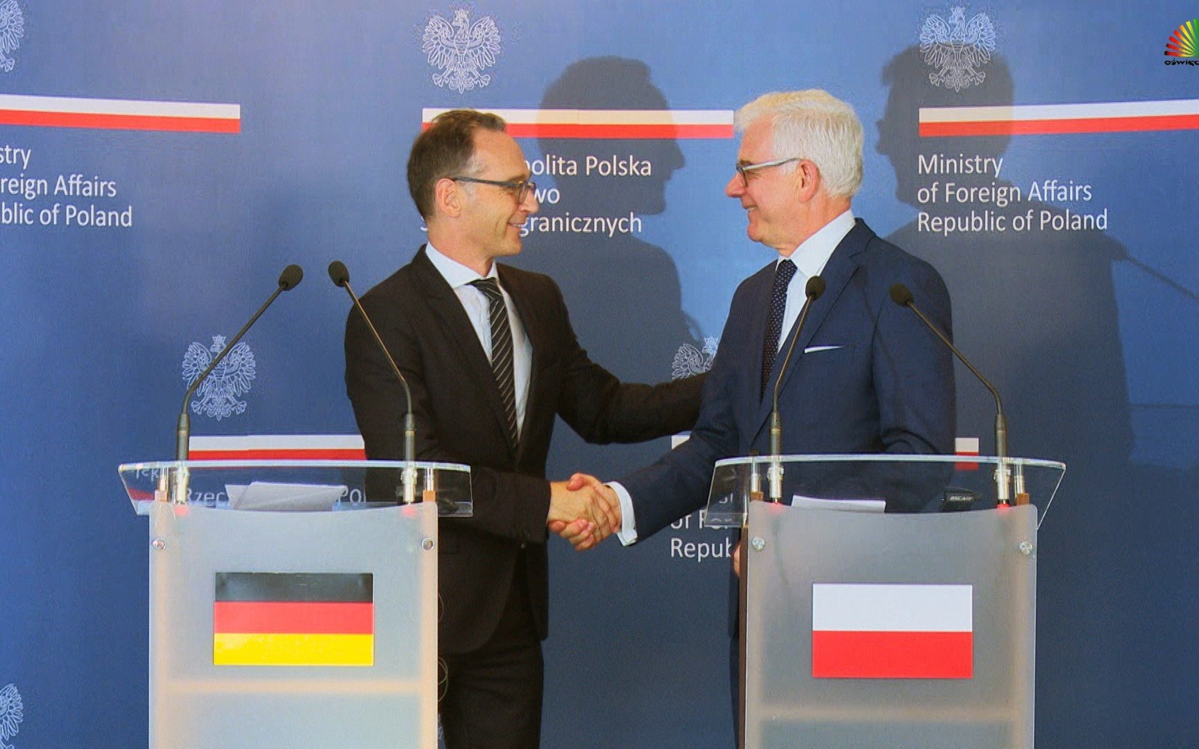 HARMĘŻE. Rozmawiali o Brexit, Nord Stream 2 i reparacjach wojennych