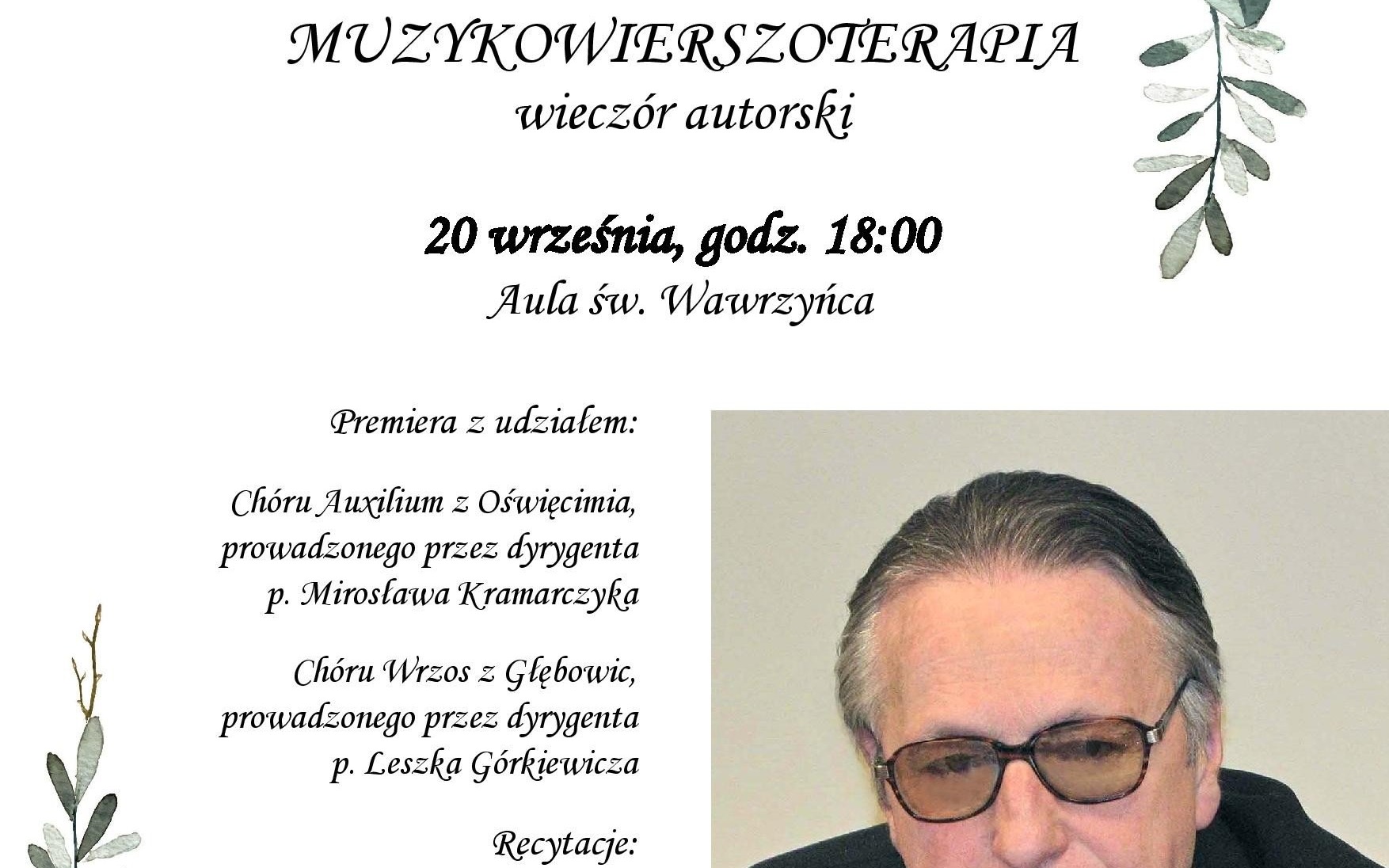 OŚWIĘCIM Wiersze Karola Ptaszkowskiego w Galerii Książki