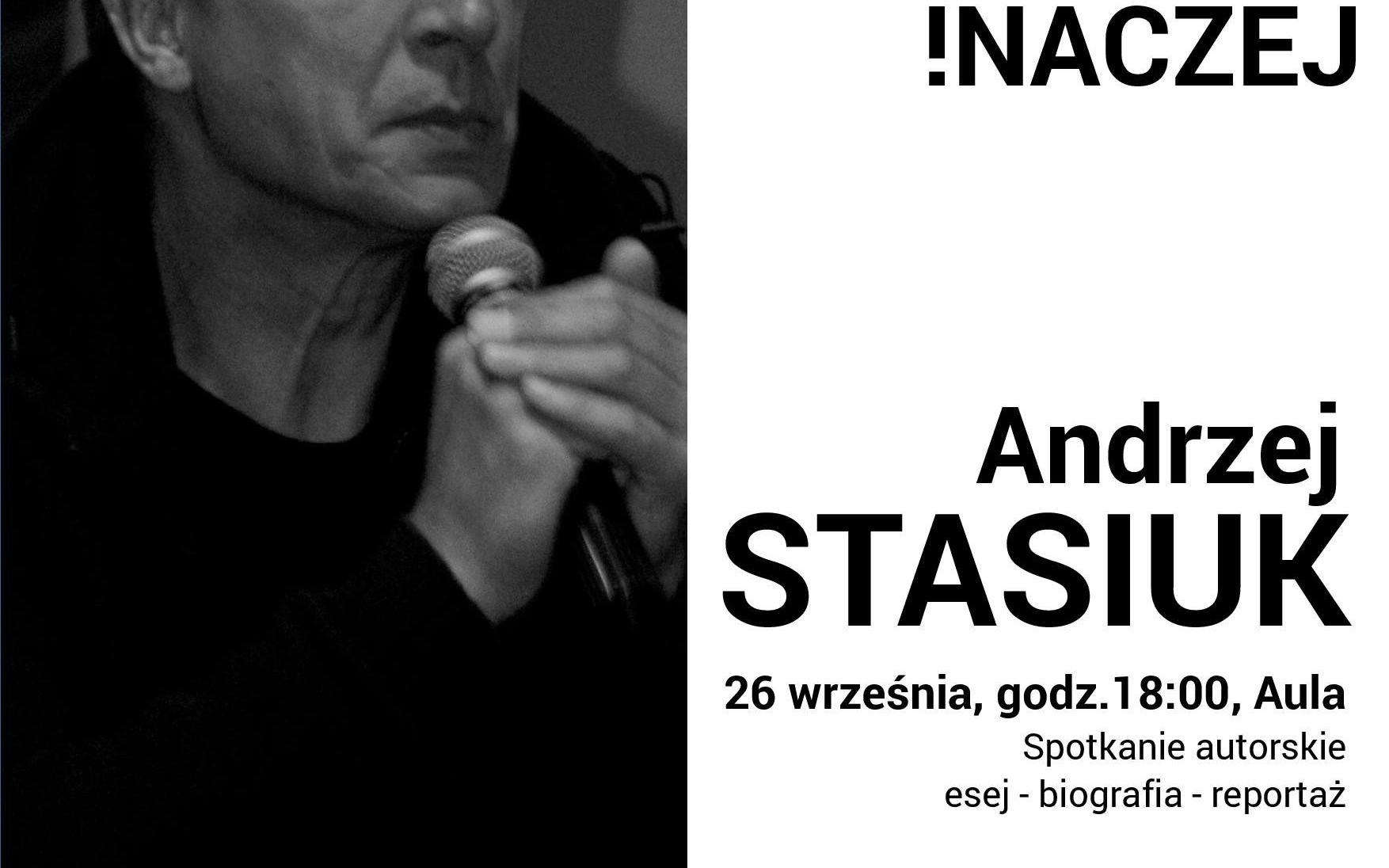 OŚWIĘCIM. Andrzej Stasiuk znów odwiedzi MBP