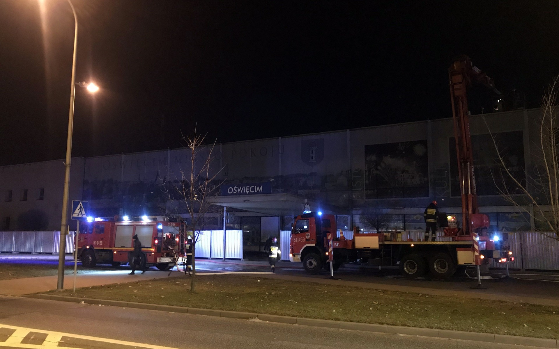 OŚWIĘCIM. Pożar na dworcu PKP zaprószyli robotnicy