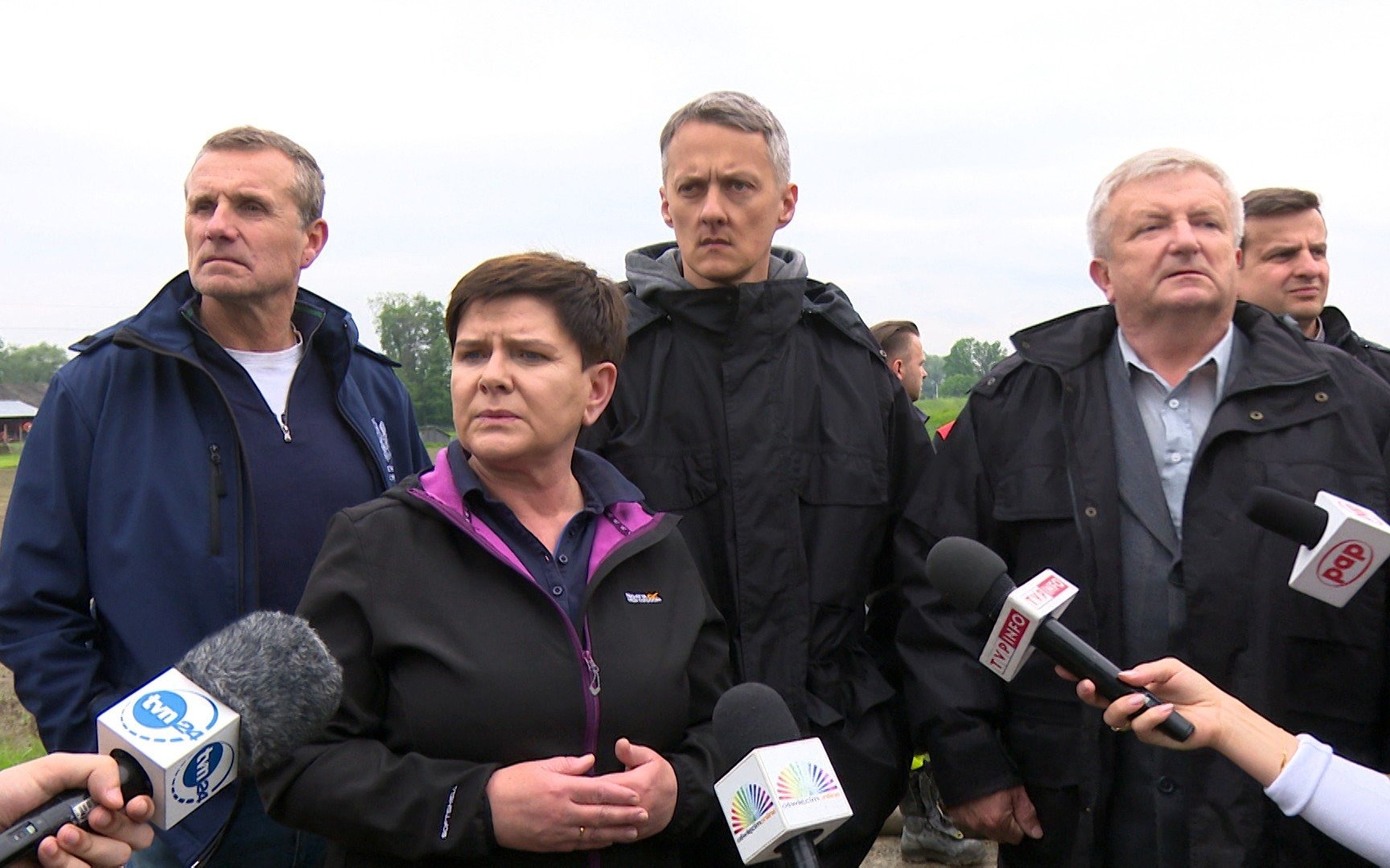 BRZESZCZE. Wicepremier Szydło odwiedza zalane tereny