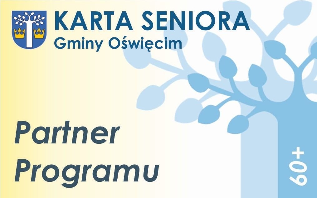 GMINA. Złóż wniosek o Kartę Seniora Gminy Oświęcim