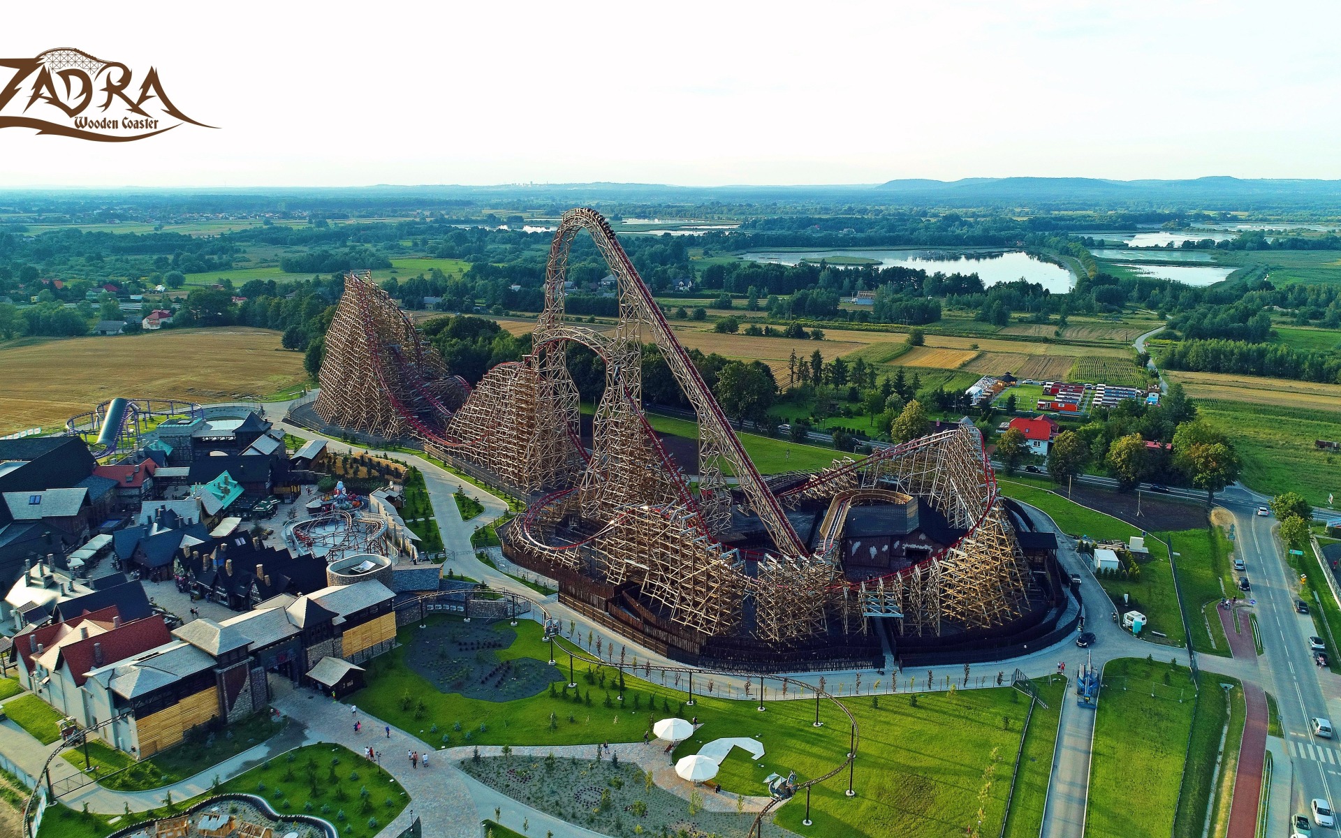 ZATOR. najwyższy na świecie drewniany roller coaster