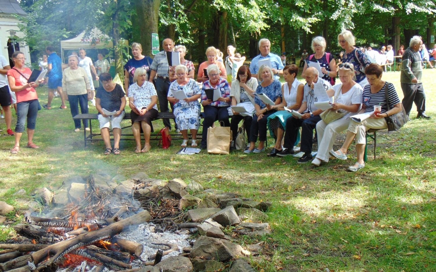OŚWIĘCIM. Udana rekonstrukcja na pikniku u Hallera