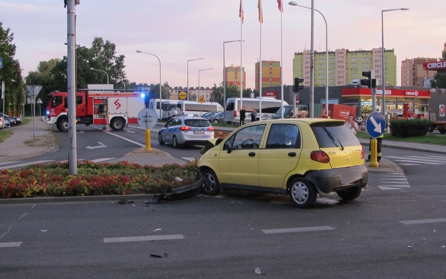 OŚWIĘCIM. Wypadek na ul. Dąbrowskiego