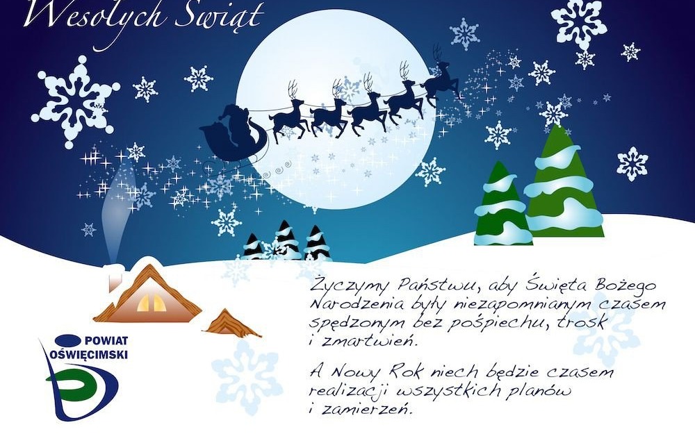 ŻYCZENIA. Starosty powiatu oświęcimskiego