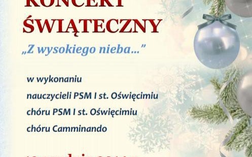 OŚWIĘCIM. Koncert Świąteczny w szkole muzycznej