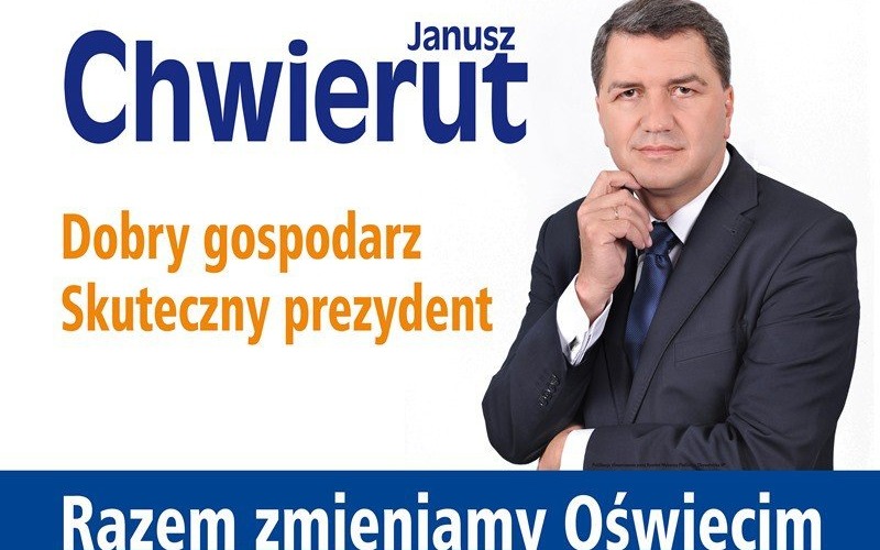 VIDEO-OŚWIĘCIM. Janusz Chwierut prezydentem Oświęcimia!