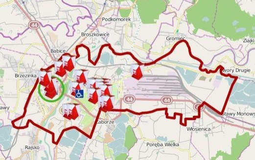 OŚWIĘCIM. Wirtualna mapa wyborcza, sprawdź szczegóły