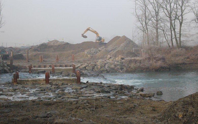 KĘTY. Po starym moście nie ma już śladu