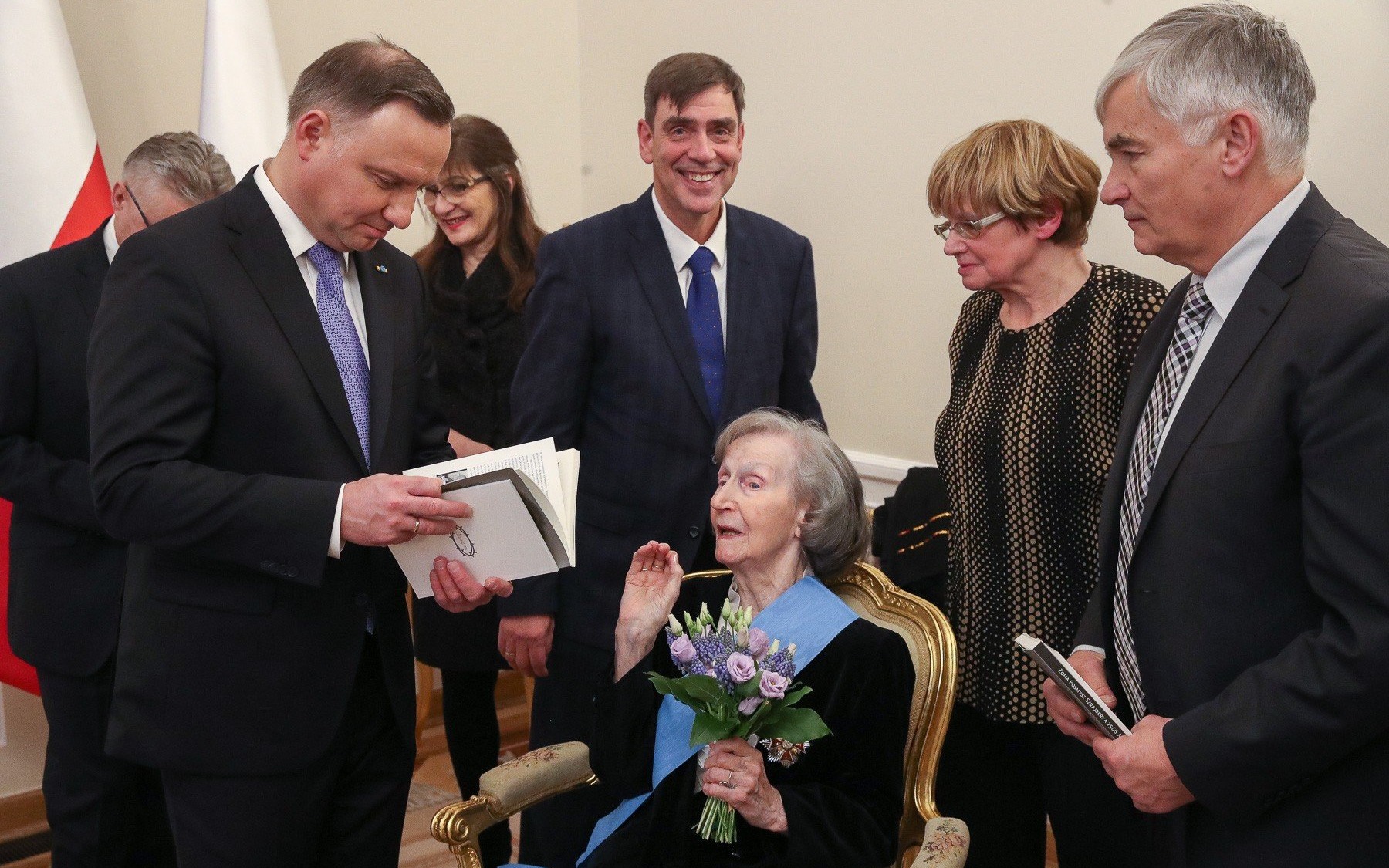 OŚWIĘCIM. Order Orła Białego dla Zofii Posmysz