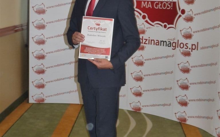 OŚWIĘCIM. Radosław Włoszek przyjazny Rodzinie