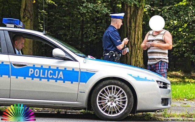 KĘTY. Spowodował kolizję, był pijany