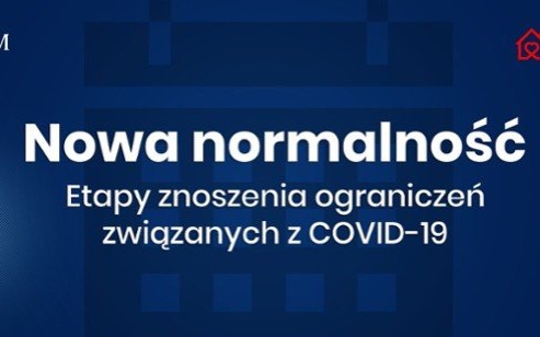 KRAJ. Nowa normalność: etapy znoszenia ograniczeń związanych z COVID-19