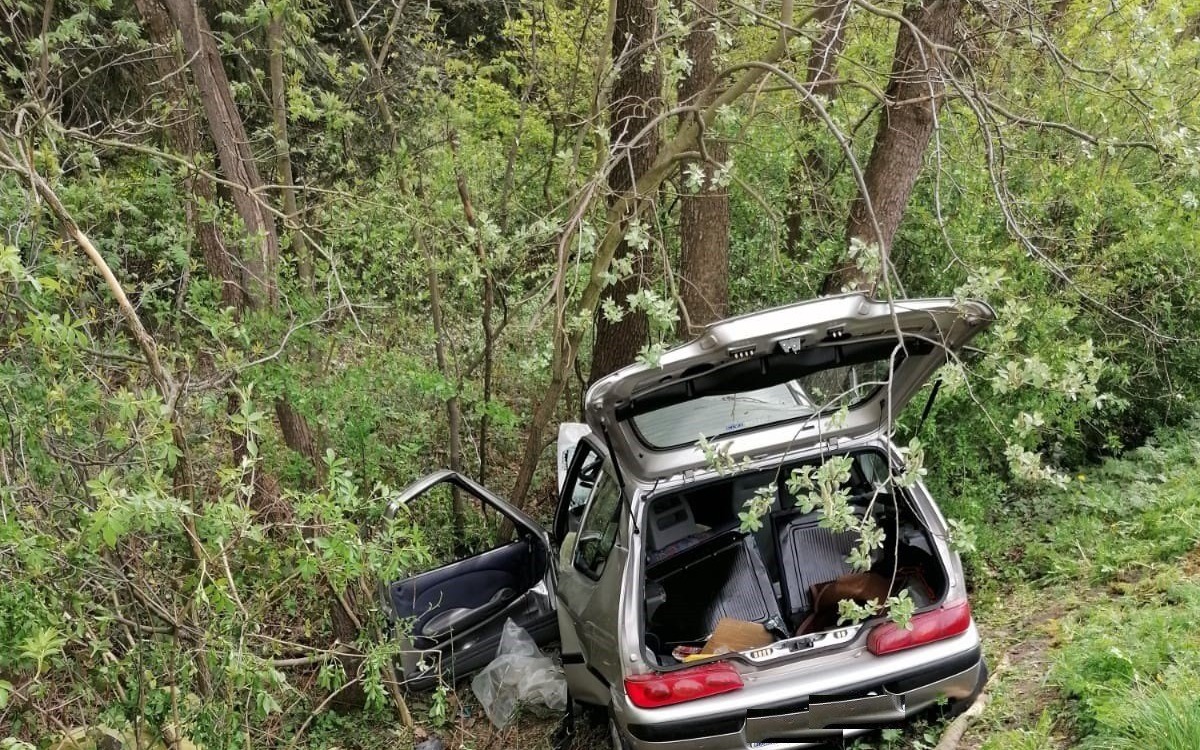POLANKA WIELKA. W wypadku zginął 82 letni kierowca