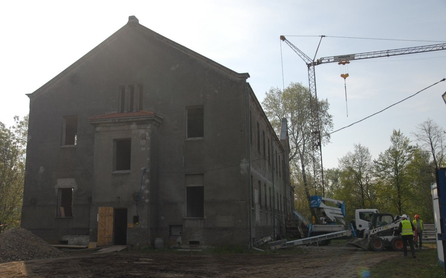 OŚWIĘCIM. Trwa remont przyszłej siedziby Muzeum Pamięci