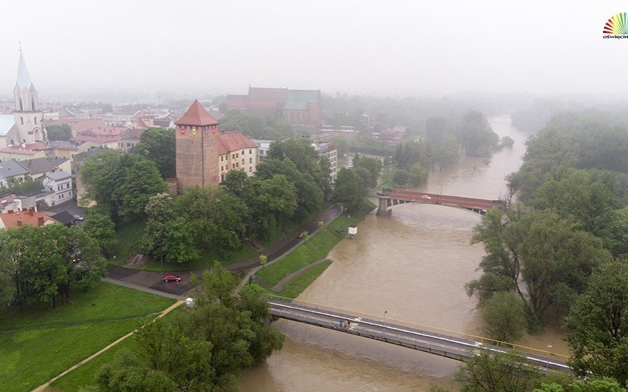 POWIAT. Alarm przeciwpowodziowy na terenie powiatu oświęcimskiego