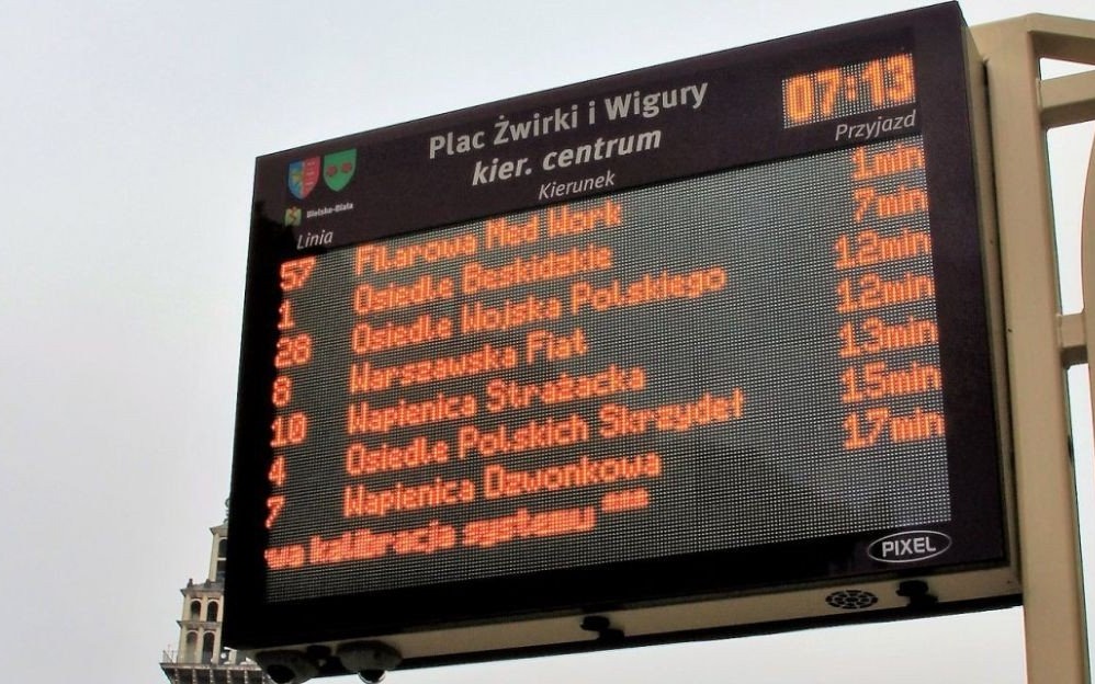 OŚWIĘCIM. Pojawią się 4 elektroniczne tablice informacyjne