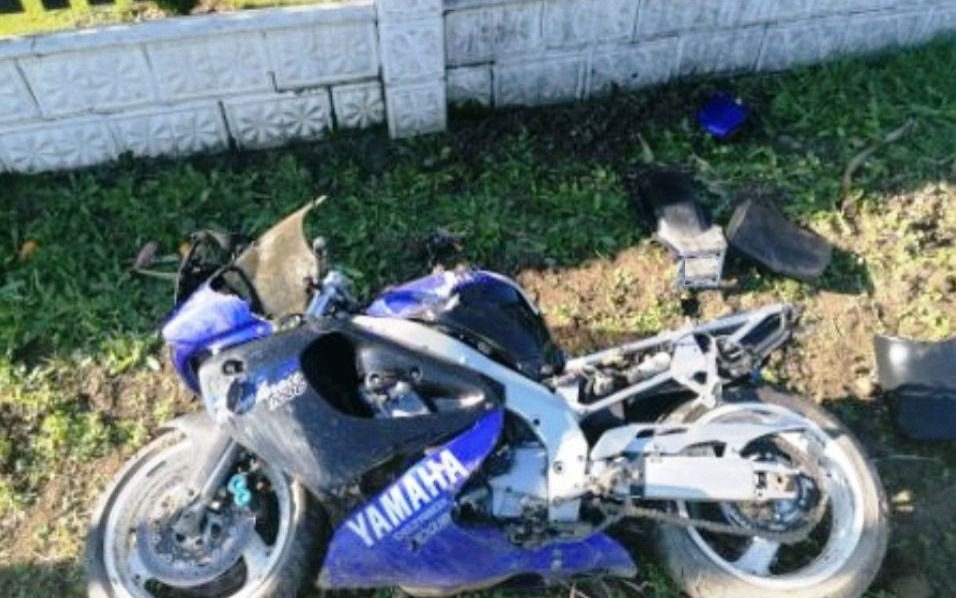 GROJEC. Śmiertelny wypadek motocyklisty