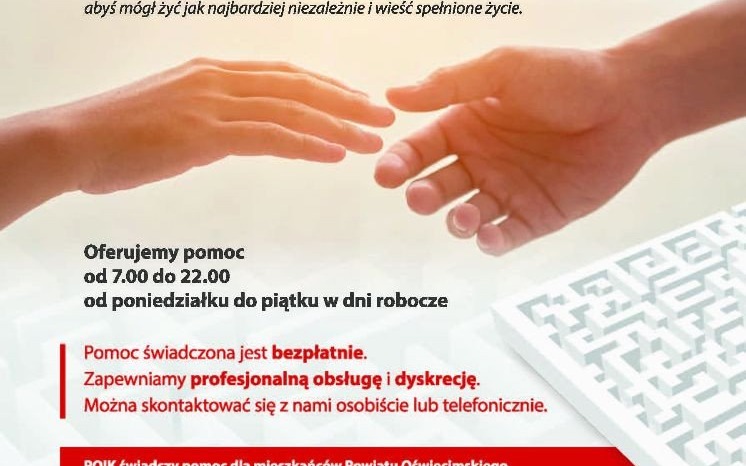 OŚWIĘCIM. Powiatowy Ośrodek Interwencji Kryzysowej