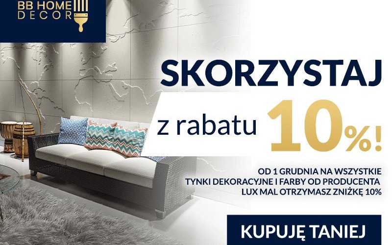 Salon BB Home Decor – unikalne tynki dekoracyjne
