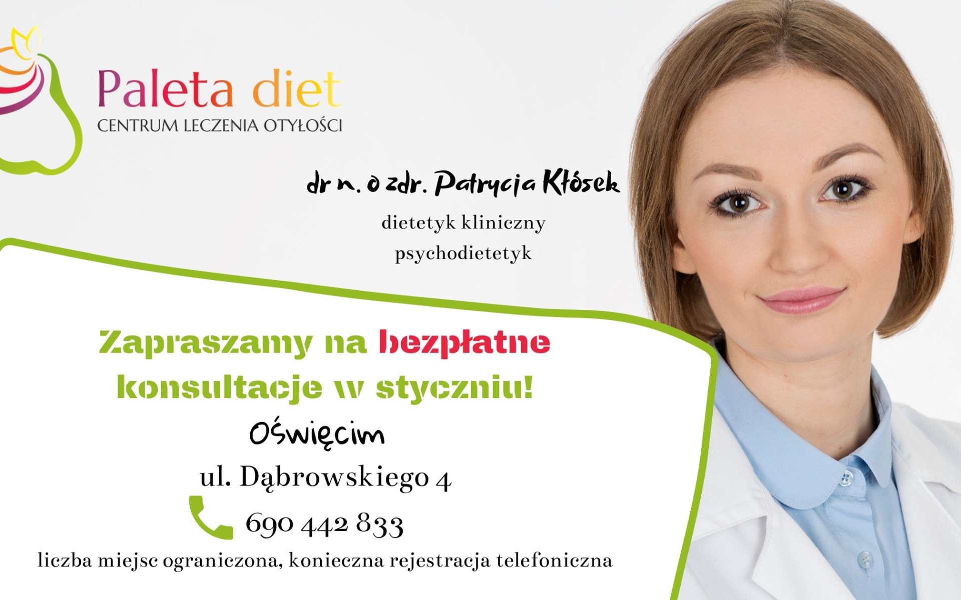 Doktor psychodietetyki już w Oświęcimiu! Innowacyjne metody leczenia otyłości