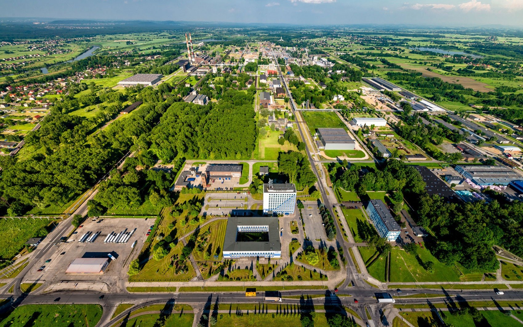 OŚWIĘCIM. Wybuch na terenie firmy chemicznej Synthos