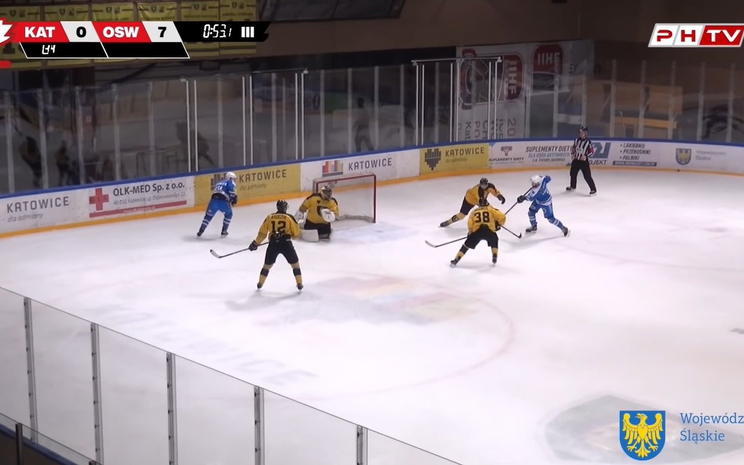 POWIAT. Unia Oświęcim wygrała 8:0 z GKS Katowice