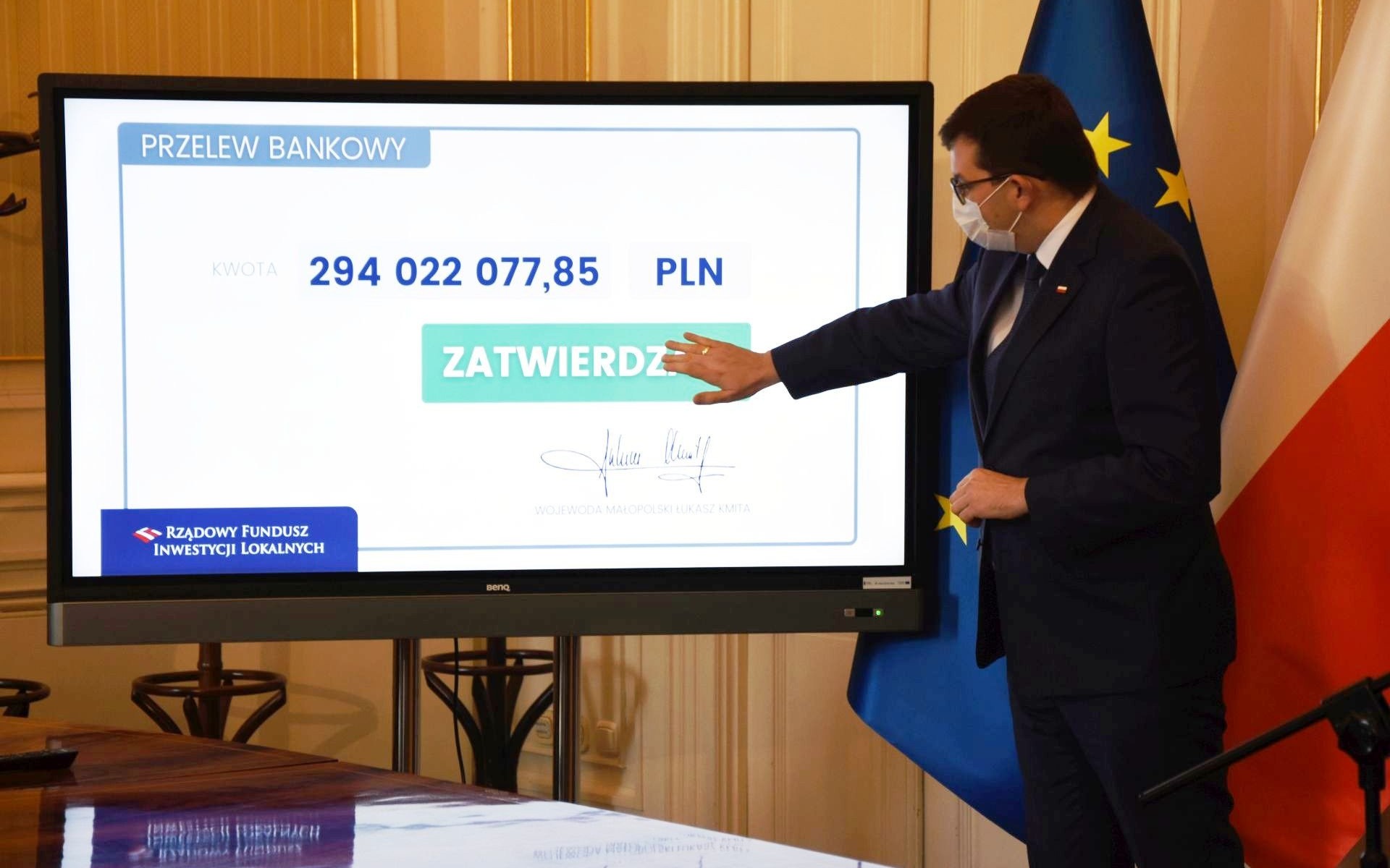 POWIAT. Pół miliarda dla małopolskich gmin, burmistrz Kęt nie wytrzymał