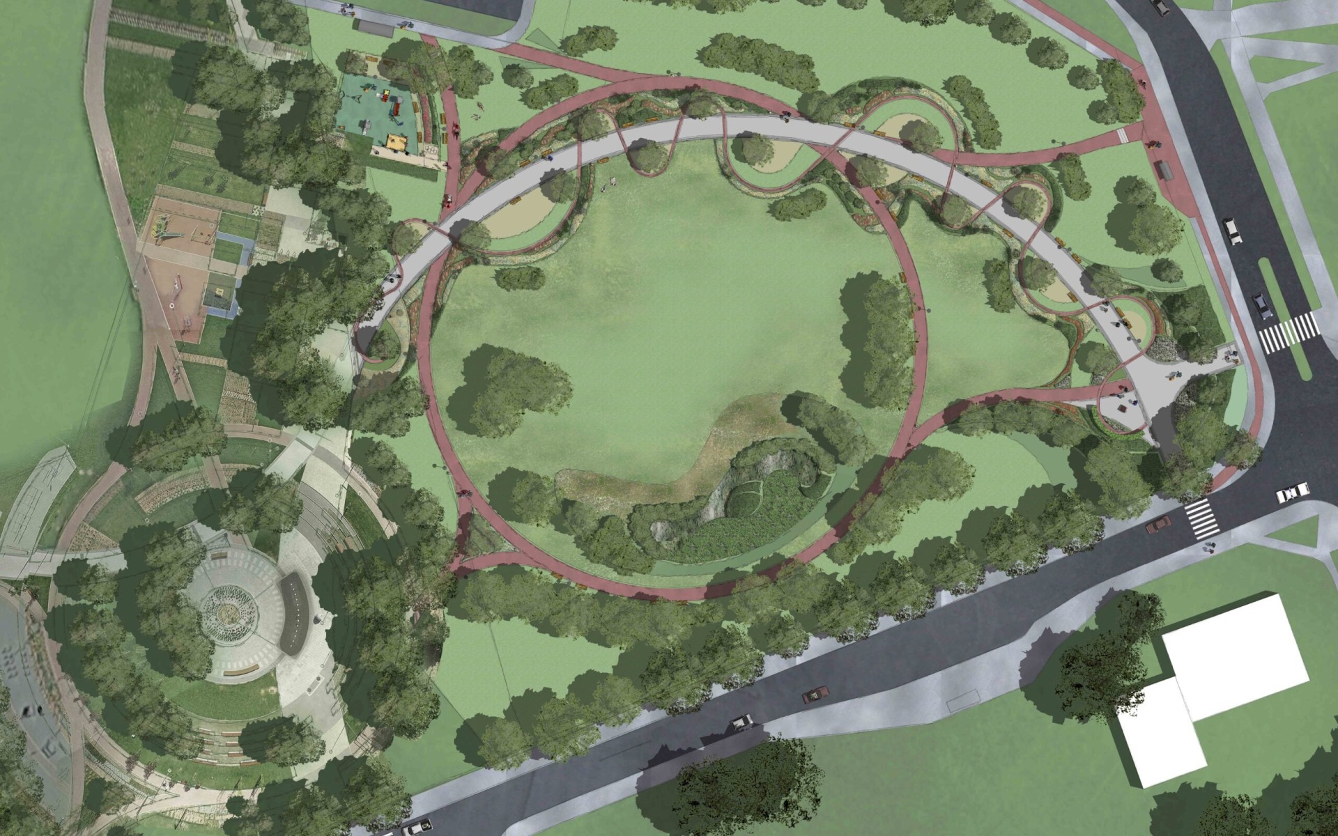 OŚWIĘCIM. Park Zasole zostanie powiększony. Zobacz wizualizację