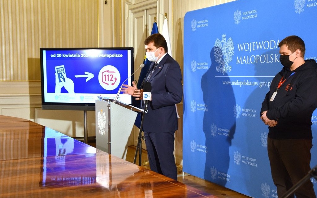 REGION. Przekierowanie numeru alarmowego 998 na 112