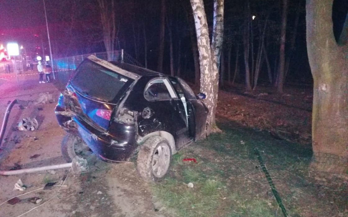 OŚWIĘCIM. Pijany 29 latek sprawcą wypadku