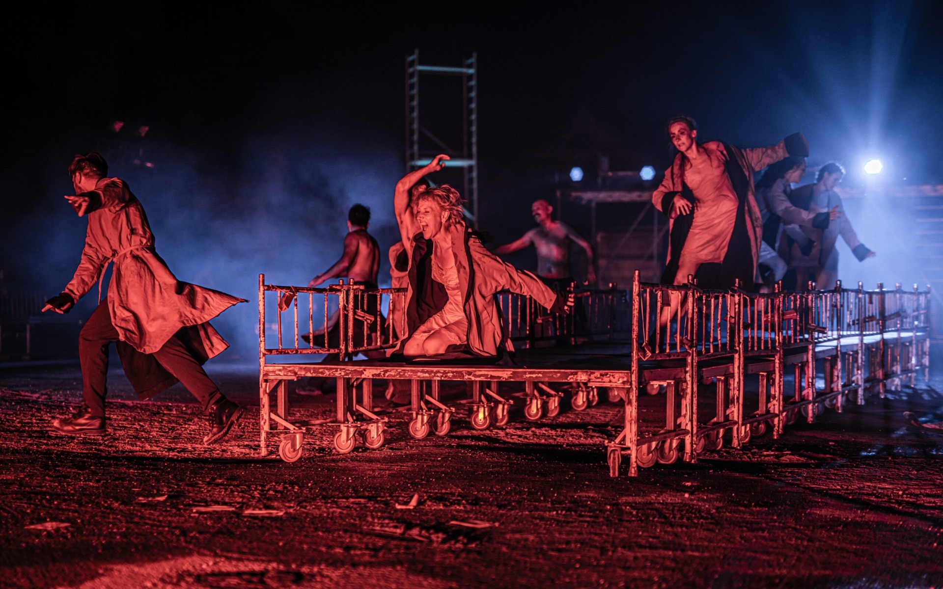 OŚWIĘCIM. Spektakl krakowskiego Teatru KTO „Ślepcy”