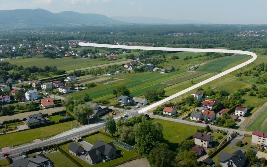 POWIAT. Budowa obwodnicy Kęt z lotu ptaka