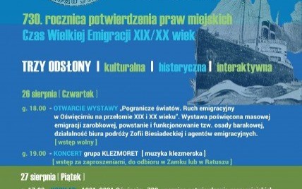 OŚWIĘCIM. Święto Miasta historycznie – program