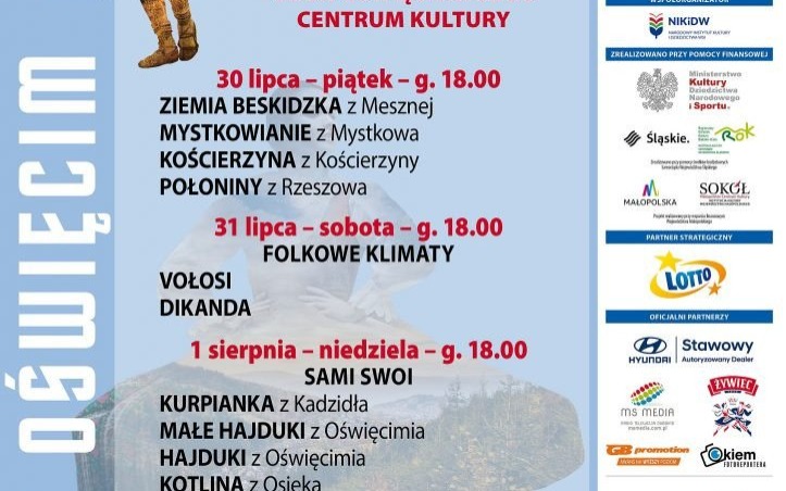 OŚWIĘCIM. W weekend rusza Tydzień Kultury Beskidzkiej
