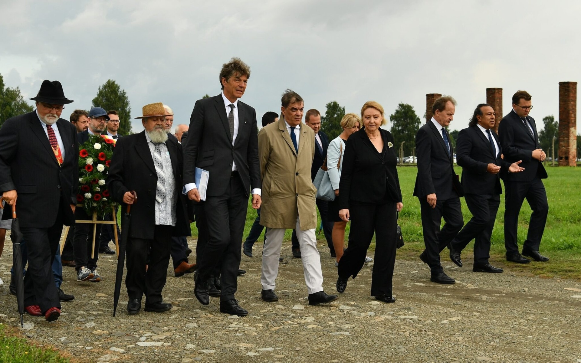 OŚWIĘCIM. Upamiętniono 77. rocznicę likwidacji obozu Romów w Auschwitz